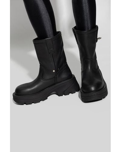 1017 ALYX 9SM Leather Boots - Black