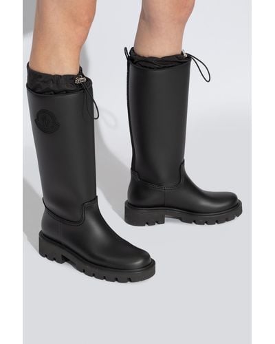 Moncler Kickstream Rain Boots - Black