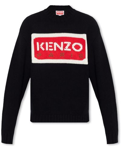 KENZO Wool Jumper - Red