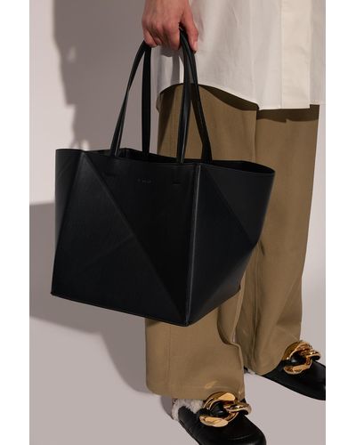 Nanushka ‘The Origami’ Shopper Bag - Black