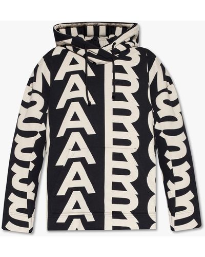 Marc Jacobs Oversized Monogram Sweatshirt - Black