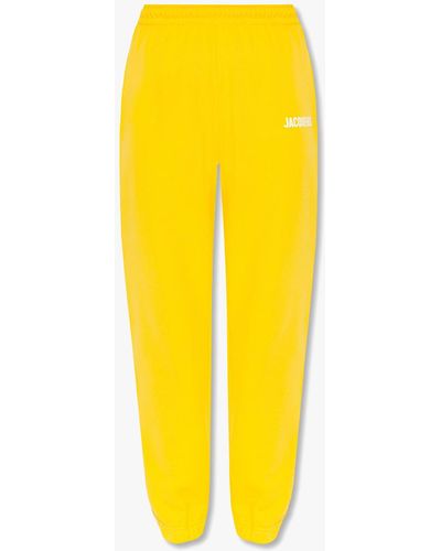 Jacquemus Joggers With Logo, ' - Yellow