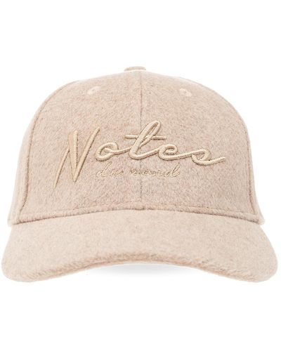 Notes Du Nord 'goldie' Baseball Cap, - Natural