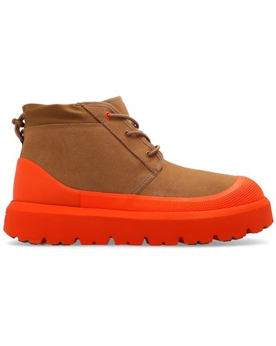 UGG 'neumel Weather Hybrid' Suede Boots - Orange
