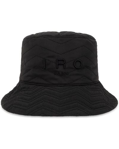 IRO 'veneto' Quilted Bucket Hat, - Black