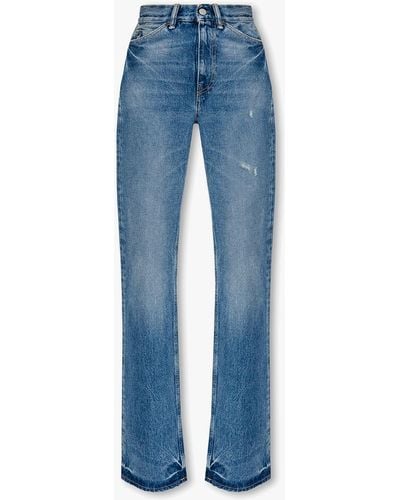 Acne Studios Jeans With Logo - Blue