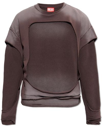 DIESEL ‘K-Osbert’ Sweatshirt - Brown