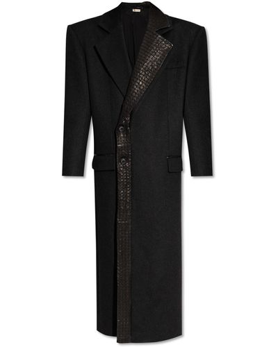 The Mannei 'dundee' Cashmere Coat, - Black