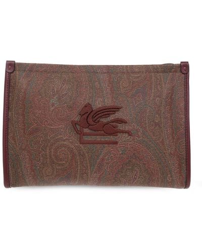 Etro Patterned Handbag - Brown