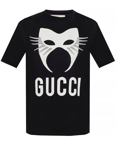Gucci Manifesto Oversize T-shirt - Black