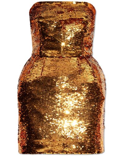 Dolce & Gabbana Off-the-shoulder Dress, - Natural