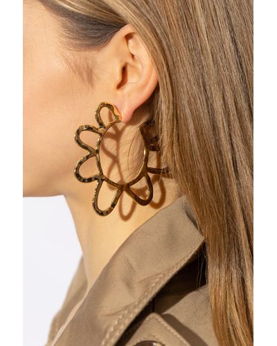 Cult Gaia 'morgan' Asymmetrical Earrings, - Metallic