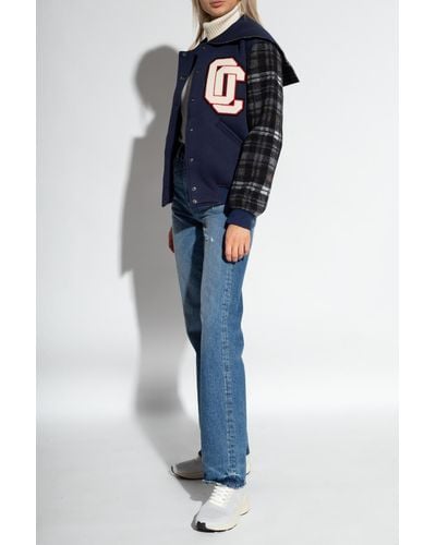 Opening Ceremony Patched Jacket - Blue