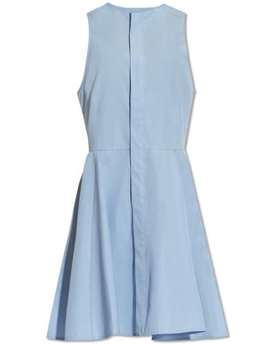 Ami Paris Sleeveless Dress, - Blue