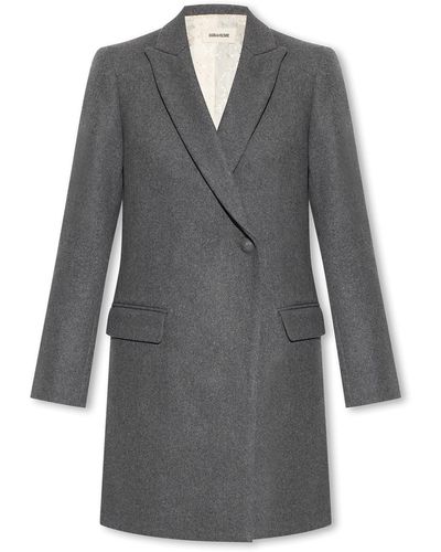 Zadig & Voltaire 'marco' Coat, - Grey