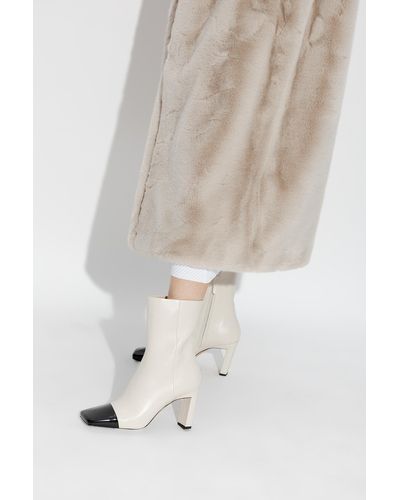 Wandler ‘Isa’ Heeled Boots - White