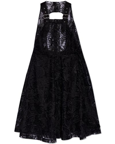 Comme des Garçons Lace Dress By , - Black