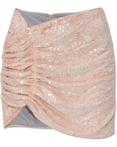 The Mannei ‘Wishaw’ Sequin Skirt - Pink