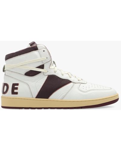 Rhude Rhecess High High-top Sneakers - White