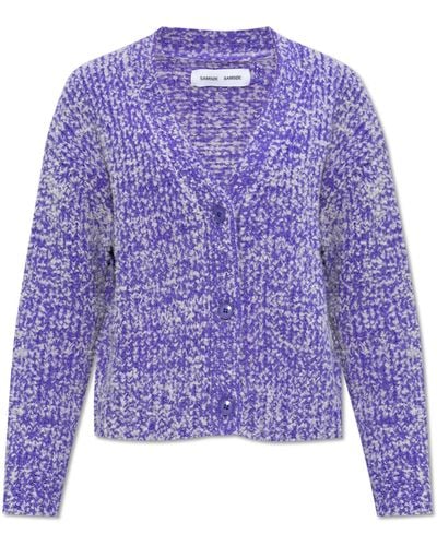 Samsøe & Samsøe ‘Aria’ Cardigan - Purple