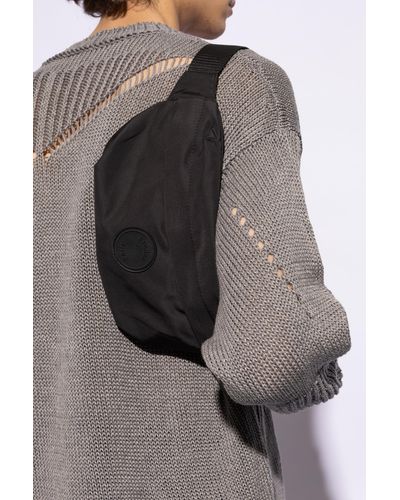 Etudes Studio Belt Bag With Logo - Gray