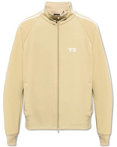 Y-3 Stand-up Collar Sweatshirt, - Natural