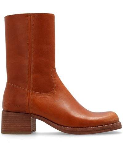 DSquared² Leather Ankle Boots, - Brown