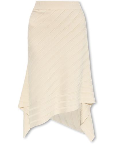 Stella McCartney Asymmetrical Skirt - White