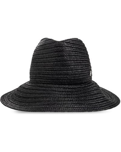Totême Bucket Hat With Logo, - Black