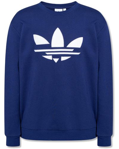 adidas Originals Sweatshirt With Logo - Blue