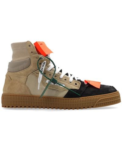 Off-White c/o Virgil Abloh Off- ‘3.0 Off Court’ High-Top Trainers - Brown