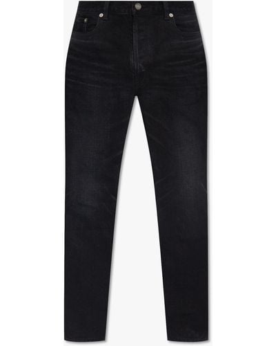 Saint Laurent Straight Jeans - Black