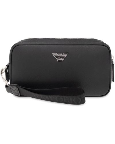 Emporio Armani 'sustainability' Collection Handbag, - Black