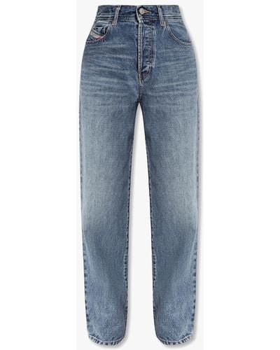 DIESEL '1956 L.32' High-waisted Jeans - Blue