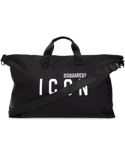 DSquared² Duffel Bag With Logo - Black