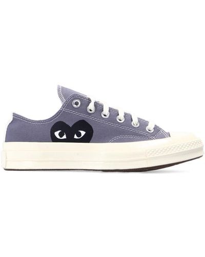 COMME DES GARÇONS PLAY Comme Des Garçons Play X Converse 70s Canvas Low-top Sneakers - Grey