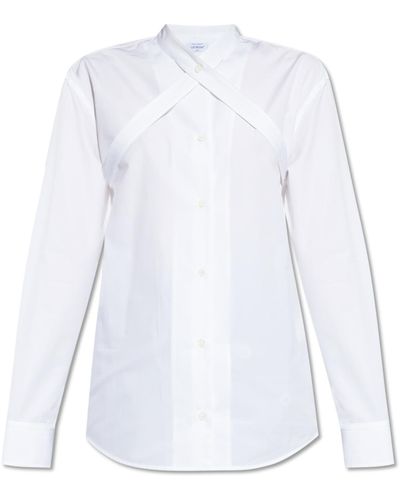 Off-White c/o Virgil Abloh Off- Cotton Shirt - White