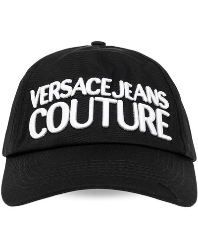 Versace Baseball Cap, - Black