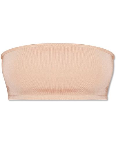 Balmain Beige Viscose Blend Top - Pink