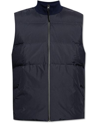 Norse Projects Vest With Logo, ' - Blue