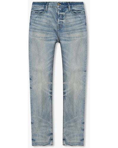 Fear Of God Raw-Trimmed Jeans - Blue