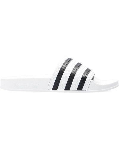 adidas Originals Adilette' Slippers, - White