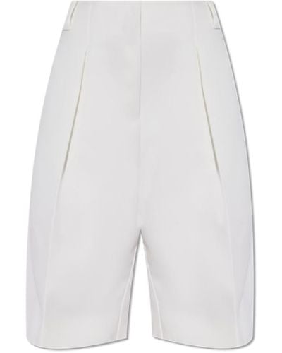 Jacquemus Bermuda Shorts 'Ovalo' - White