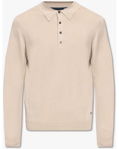 PS by Paul Smith Wool Sweater - Natural