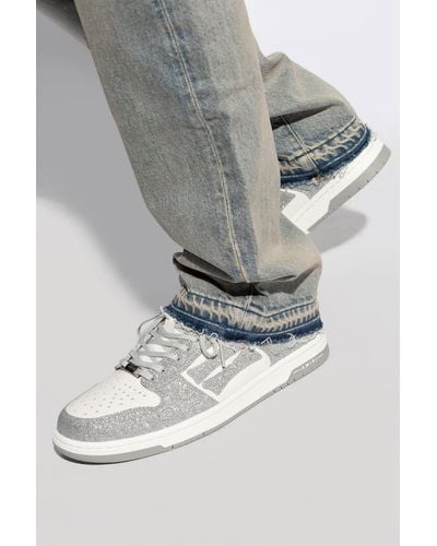 Amiri Skel Top Athletic Shoes - Gray