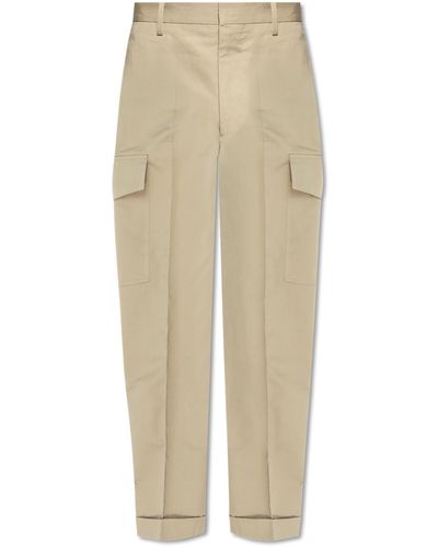 Paul Smith Cargo Trousers, - Natural