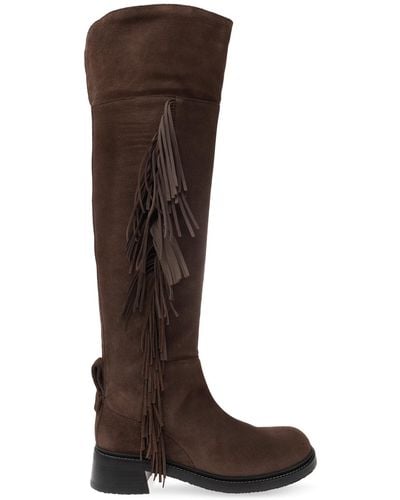 See By Chloé ‘Joice’ Suede Boots - Brown