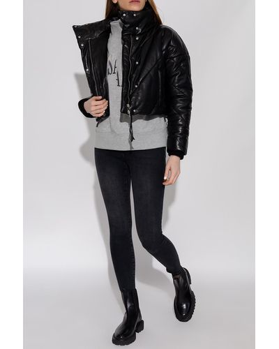 AllSaints ‘Miyla’ Leather Jacket - Black
