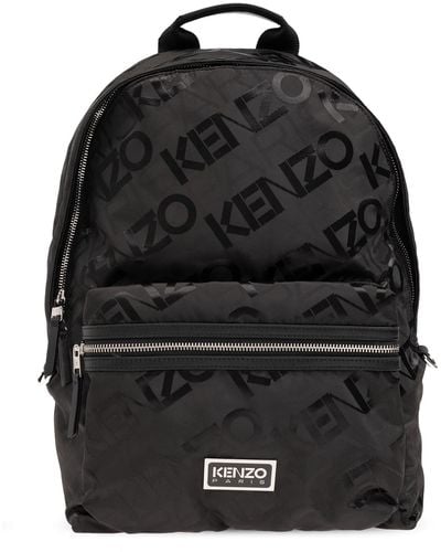 KENZO ' Paris' Backpack, - Black