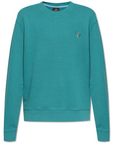 PS by Paul Smith Sweatshirt With Logo, - Green